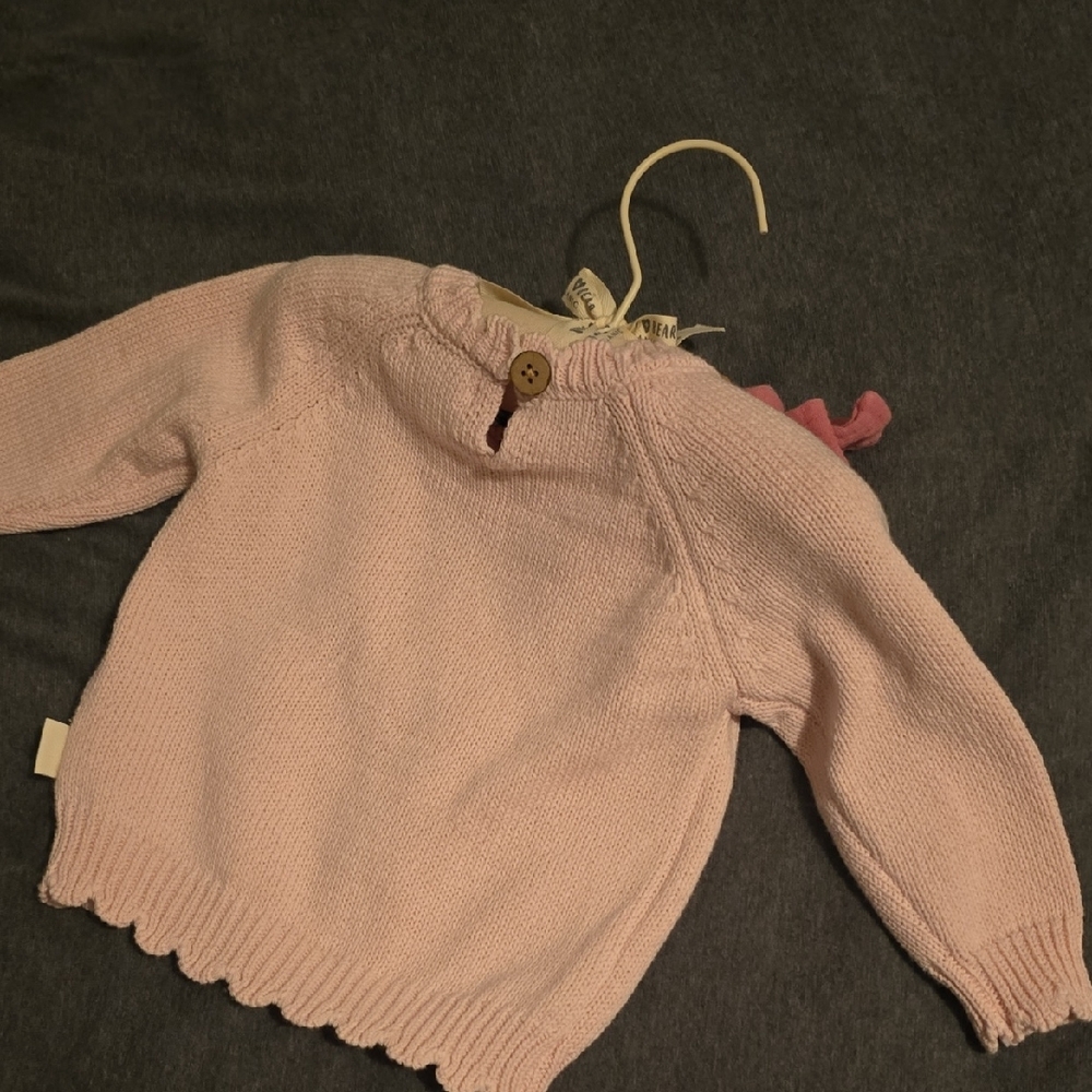 Pink Tulip Knit Kids Matching Set - Picture 4 of 5